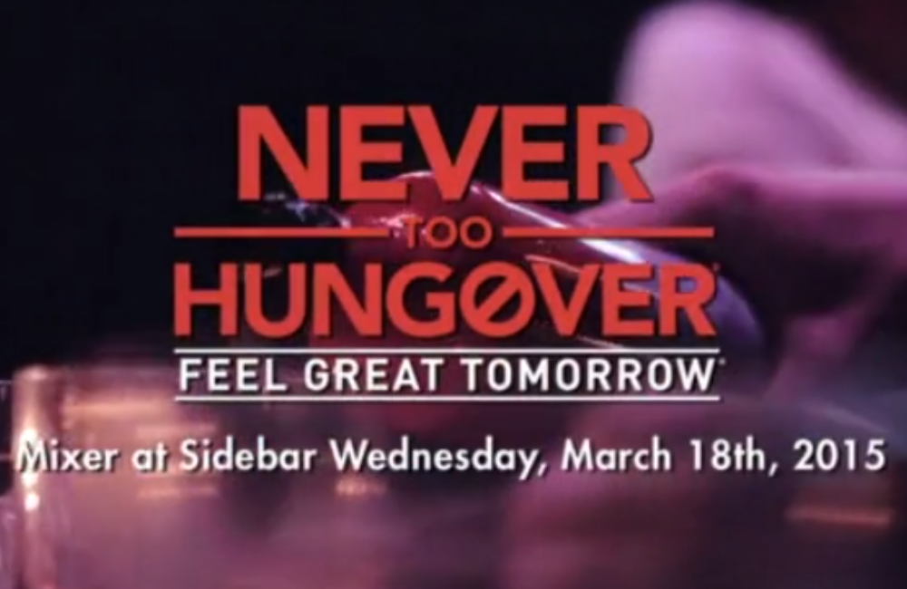 Never Too Hungover at Side Bar San Diego Nightclub