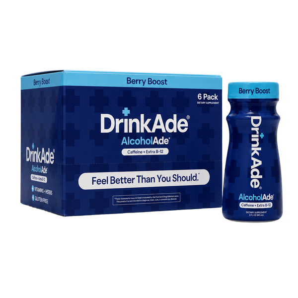 DrinkAde Berry Boost Prevention + Recovery 6-Pack