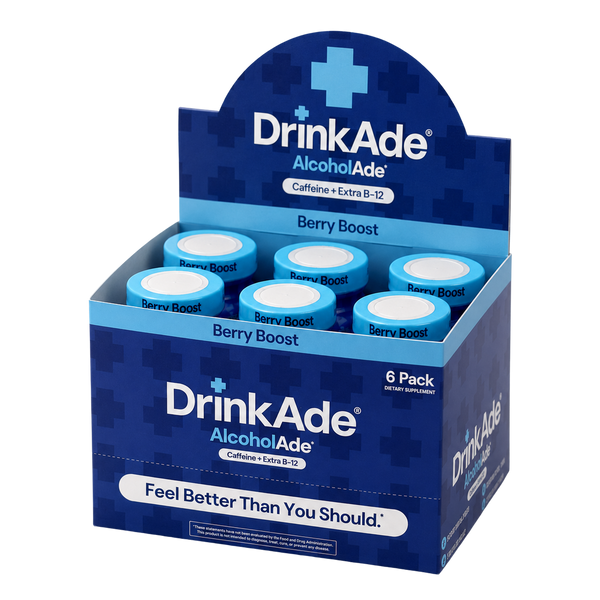 DrinkAde Berry Boost Prevention + Recovery 6-Pack