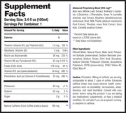 DrinkAde Supplement Facts